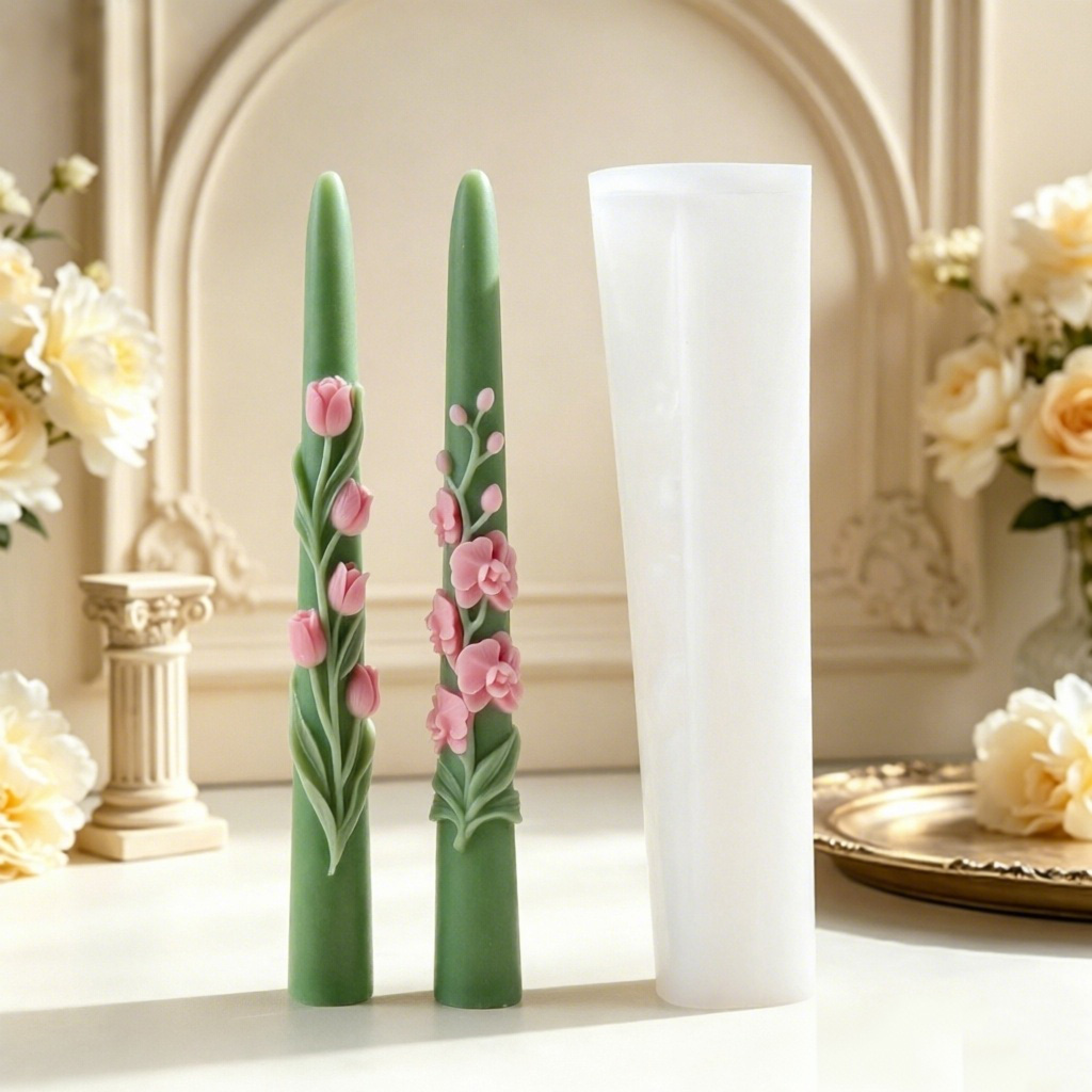 Soy Wax Pillar Blend - Stampo in Silicone per Candele a