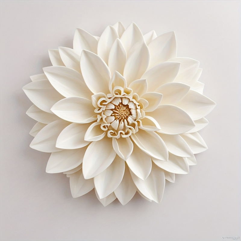 Candle Making Design - Stampo in silicone con fiore di