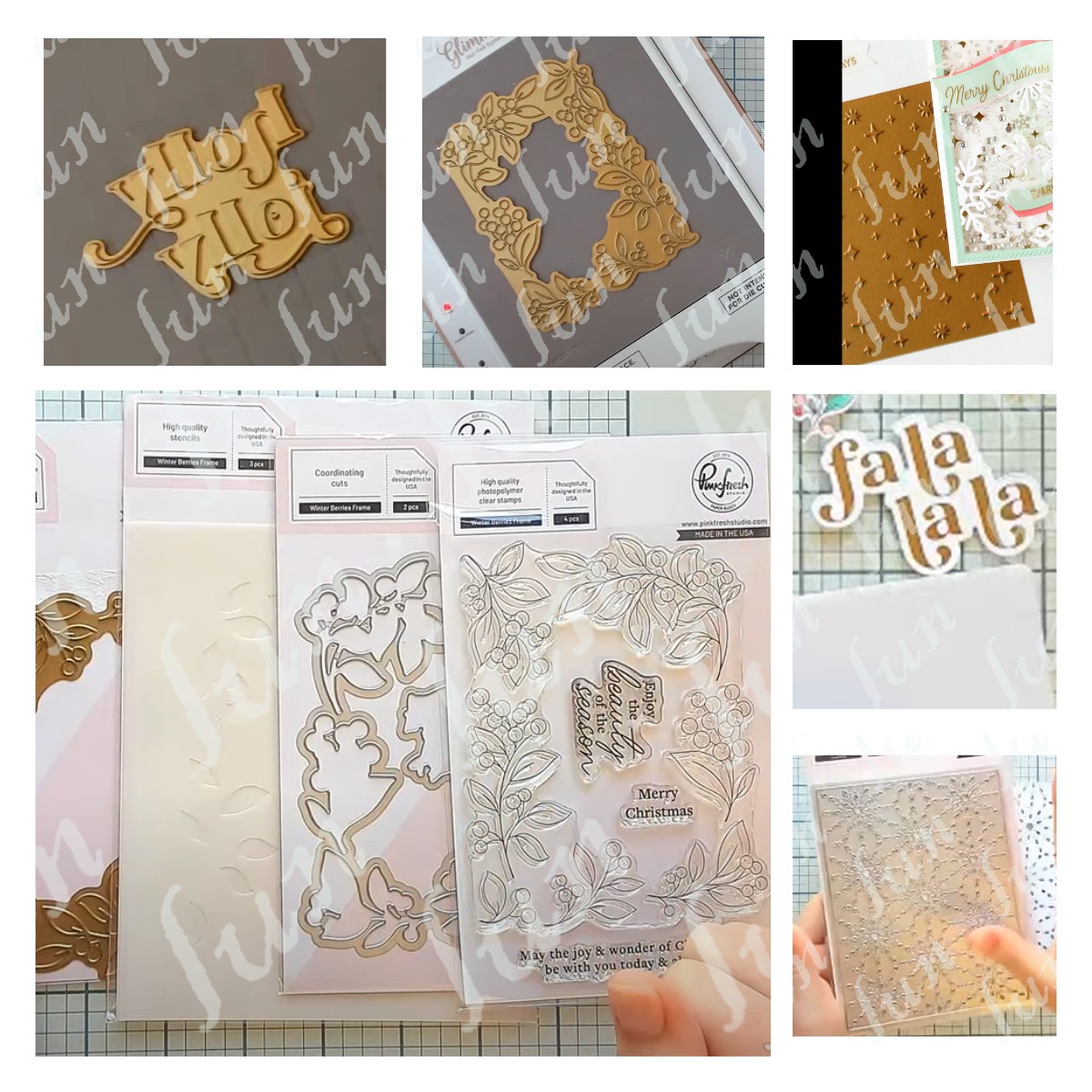 Candle Making Guide - Christmas Holly Jolly Cut Die Holiday