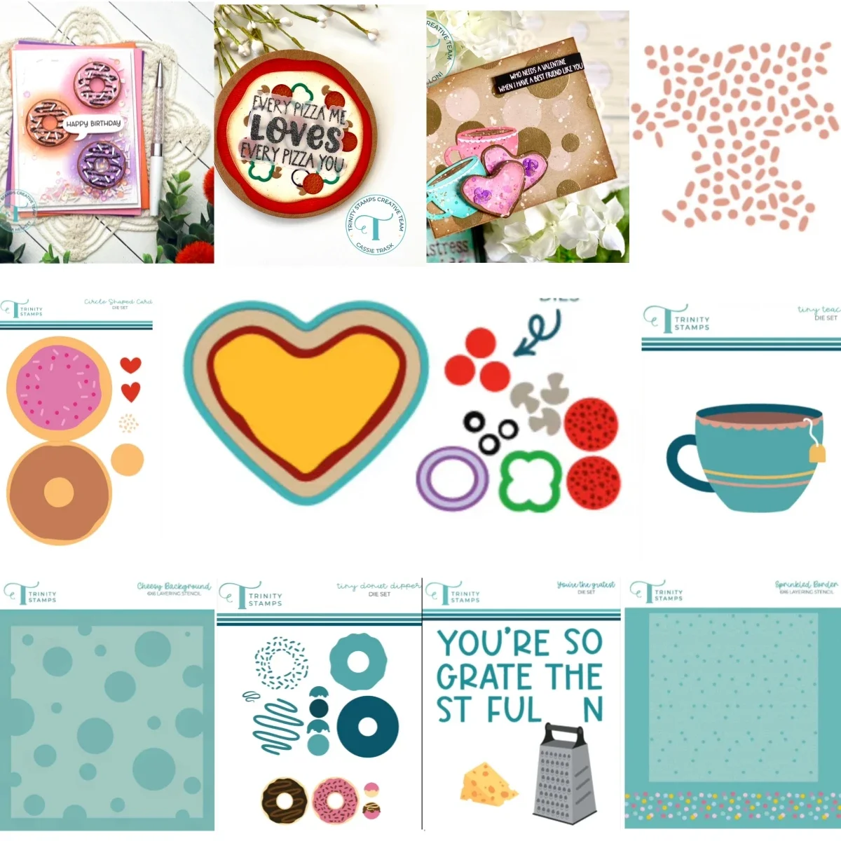 Candle Making Guide - Cuori Pizza Metallo Fustelle Stencil per