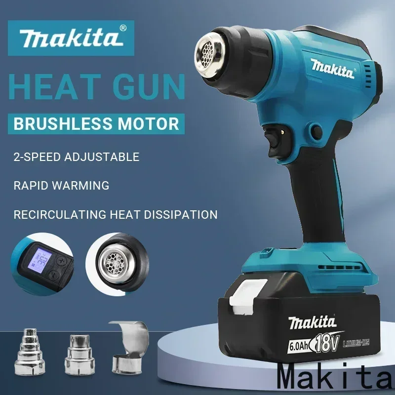 Heat Gun Embossing - Makita 550 ° Pistola Termica a