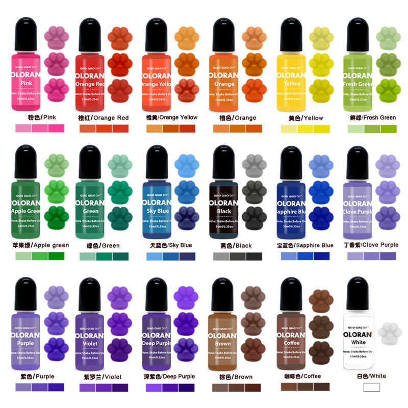 Soy Wax Pillar Blend - 20 colori Candela Coloranti Candele di