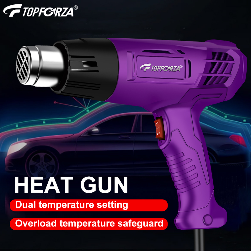 Heat Gun Embossing - Mini pistola termica industriale, 1200W con