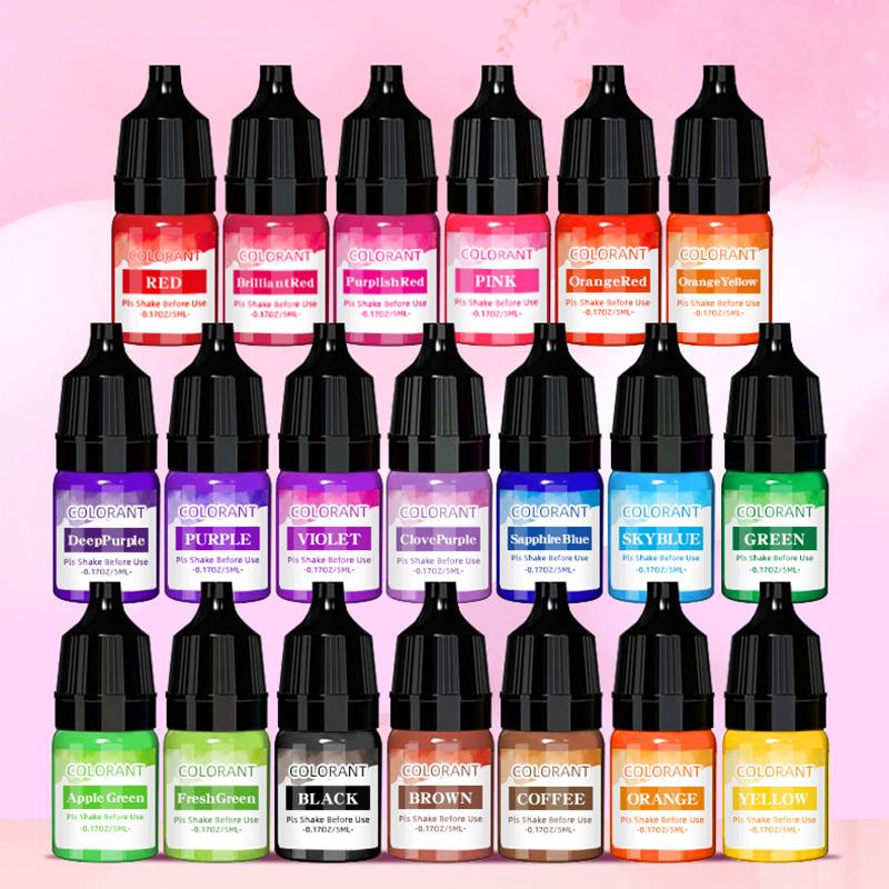 Soy Wax Pillar Blend - 5 ml/Bottiglia Candela Cera Pigmento Colorante