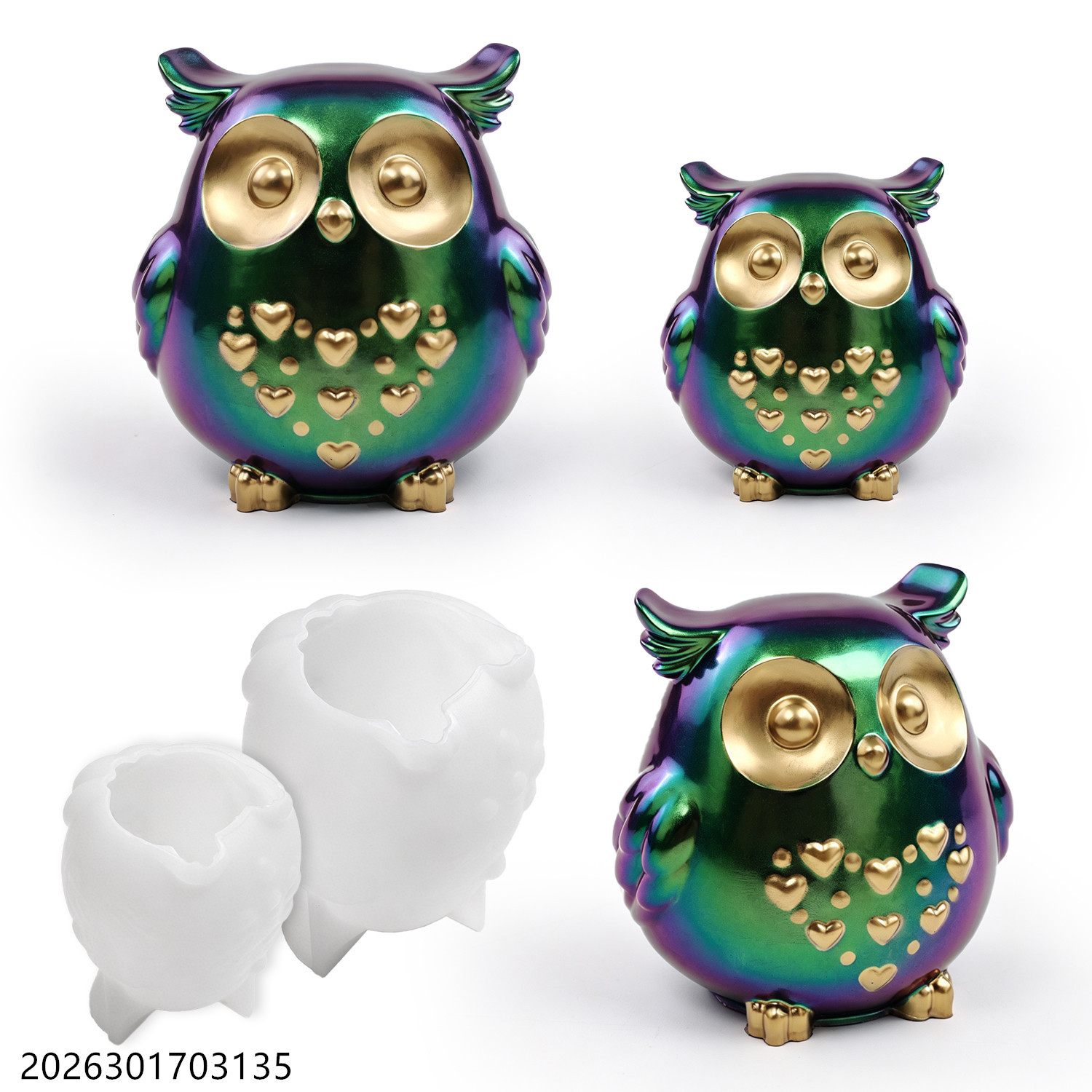 Candle Making Design - Stampo in Silicone a Forma di