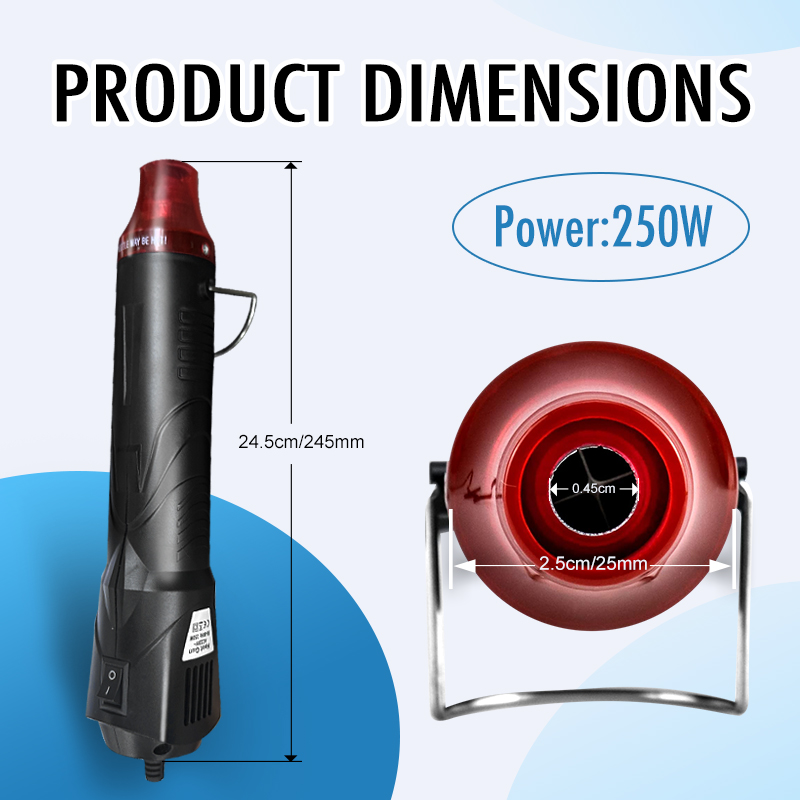 220V Pistola Ad Aria Calda di  - Heat Gun Embossing recensione e prezzo