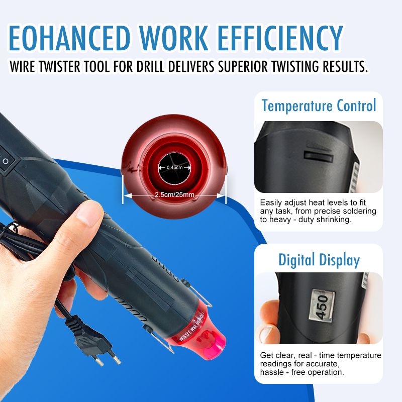 220V Pistola Ad Aria Calda di  - Heat Gun Embossing recensione e prezzo
