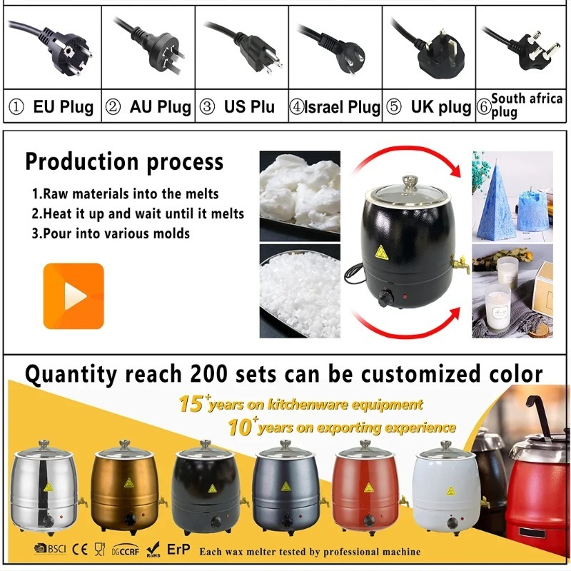 Scaldacera elettrico per cande - Candle Making Machine recensione e prezzo