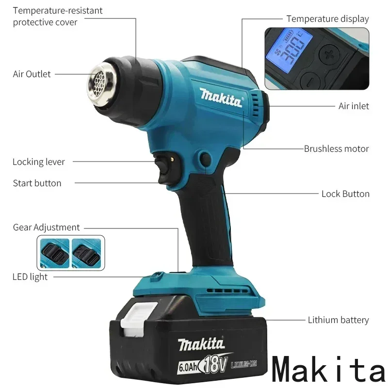 Makita 550 ° Pistola Termica a - Heat Gun Embossing recensione e prezzo