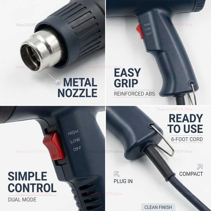 Nuova Pistola ad Aria Calda 25 - Heat Gun Embossing recensione e prezzo