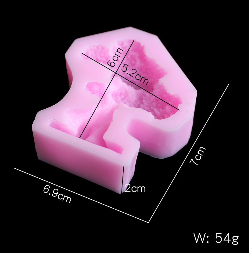 Albero di pino stampo gel di s - Candle Making Design recensione e prezzo