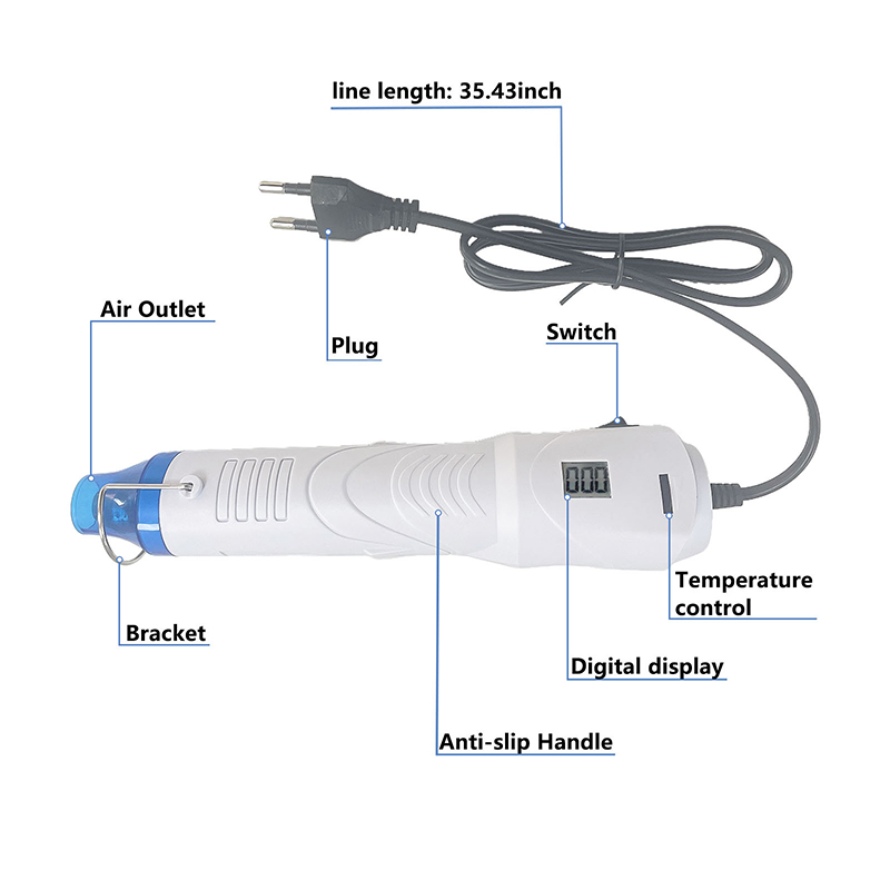 220V PISTOLA DI CALORE Pistola - Heat Gun Embossing recensione e prezzo