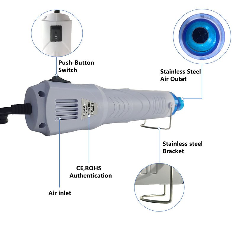 220V PISTOLA DI CALORE Pistola - Heat Gun Embossing recensione e prezzo